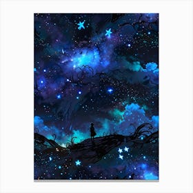 Galaxy Wallpaper Canvas Print