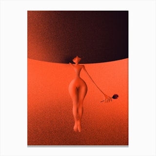 Orange Hips Canvas Print