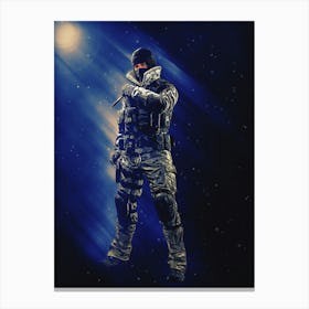 Light Of Heroes ― Frost Operator From Rainbow Six Siege Game Canvas Print