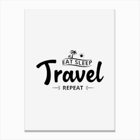 Travel Canvas Print