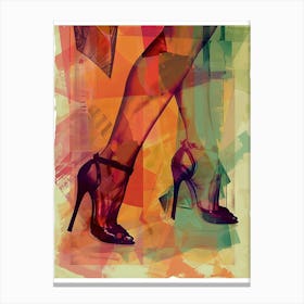 High Heeled Shoes 10 Canvas Print