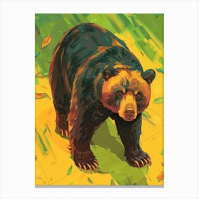 Bear Painting 2 Canvas Print