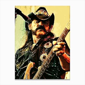 Lemmy Kilmister Motorhead 4 Canvas Print