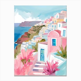 Santorini Print 4 Canvas Print