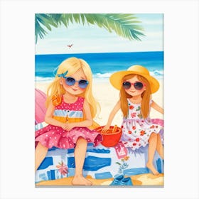 Children's summer 1 Canvas Print