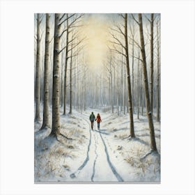 Walk In The Woods Canvas Print