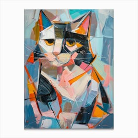 Abstract Cat 8 Canvas Print