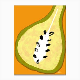 Pear Fruit - Artwork 1 Canvas Print