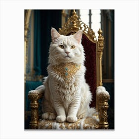 King'S Cat Canvas Print