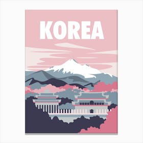 Korea 2 Canvas Print