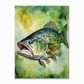 Giant Sea Bass Fish 1 Canvas Print