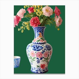 Chinese Vase 1 Canvas Print