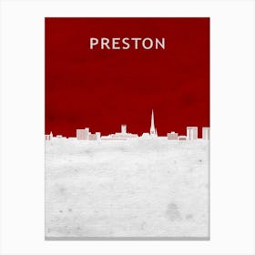 Preston England Canvas Print