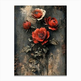 Red Roses Canvas Print