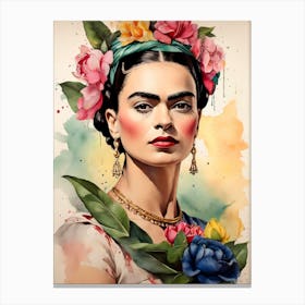 Frida Kahlo 3 Canvas Print