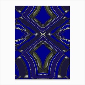Abstract Blue 1 Canvas Print