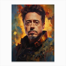 Robert Downey Jr (2) Canvas Print