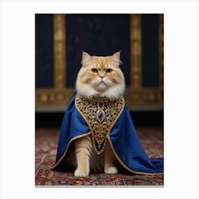 King Cat 6 Canvas Print