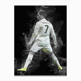 Cristiano Ronaldo 4 Canvas Print