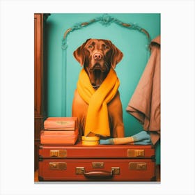 A Labrador Retriever Dog 6 Canvas Print