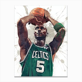 Kevin Garnett Boston Celtics Canvas Print