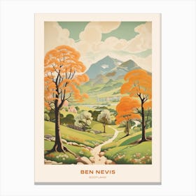 Ben Nevis Scotland 2 Hike Poster Canvas Print