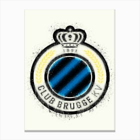 Club Brugge League Belgium Canvas Print