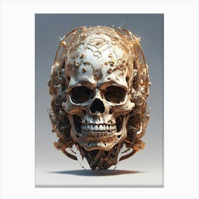 Skull Art Canvas Print