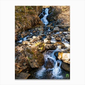 Waterfall In The Woods 20231225134450pub Canvas Print