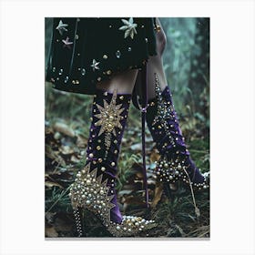 Fairy Boots Canvas Print