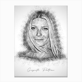 Gwyneth Paltrow Canvas Print