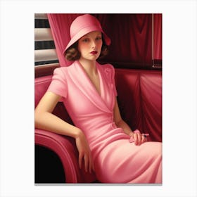 Pink Nostalgia Canvas Print