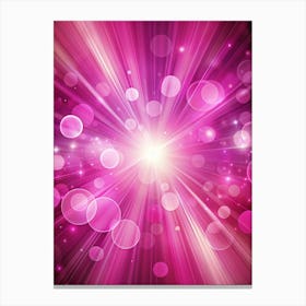 Pink Abstract Background No Text (7) Canvas Print