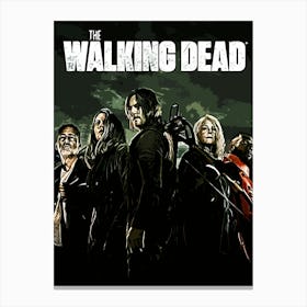 the Walking Dead movie 6 Canvas Print