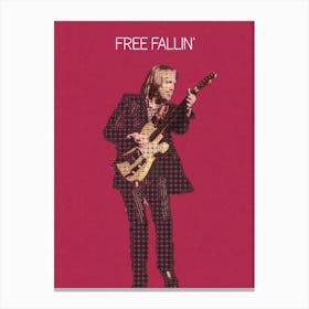 Free Fallin Tom Petty & The Heartbreakers Canvas Print