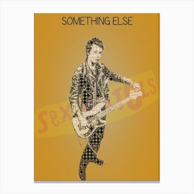 Something Else — Sex Pistols — Sid Vicious 1 Canvas Print