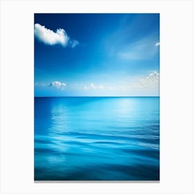 Sea Waterscape Photography 3 Canvas Print