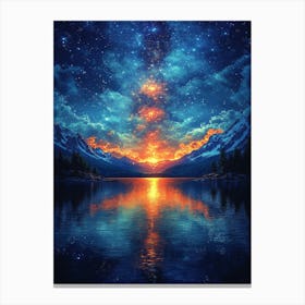 Starry Night 173 Canvas Print