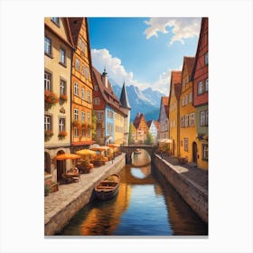 Old Town Germany Canvas Print