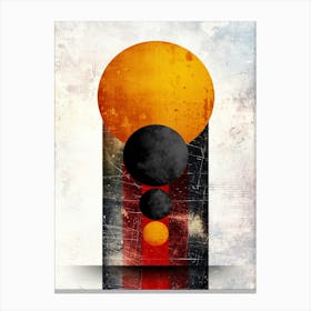 Poster Minimalistic Illustration Art 18 Canvas Print