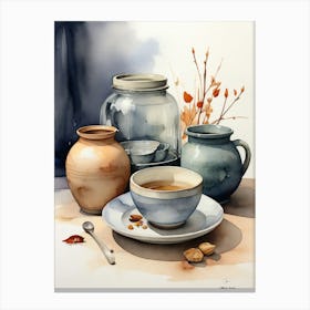 Cup Of Tea.1 Canvas Print