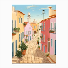 Lagos Portugal 4 Illustration Canvas Print