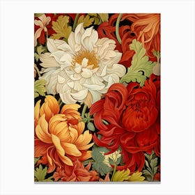 Chrysanthemums 5 Canvas Print