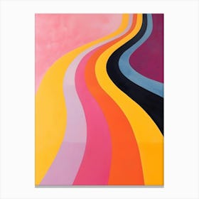 Wavy Lines 1 Canvas Print