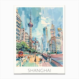 Shanghai City Canvas Print