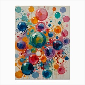 Bubbles 32 Canvas Print