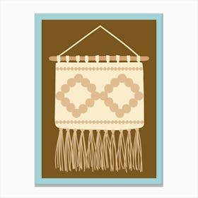 Woven Wall Hanging Canvas Print
