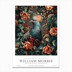 William Morris Exhibitions Birds Series 82 Canvas Print