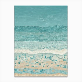 Beach Wave Canvas Print