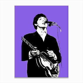 Paul McCartney the beatles 2 Canvas Print